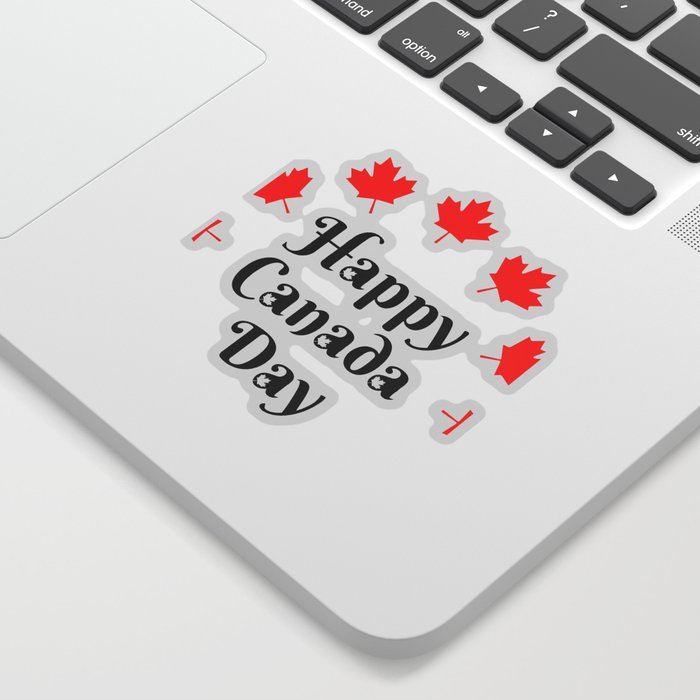 happy canada day Sticker