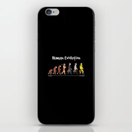 Evolution - past to future iPhone Skin