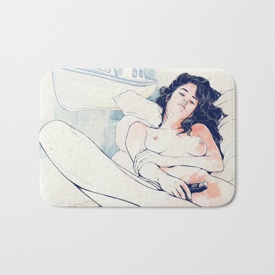 Nothing to say Bath Mat