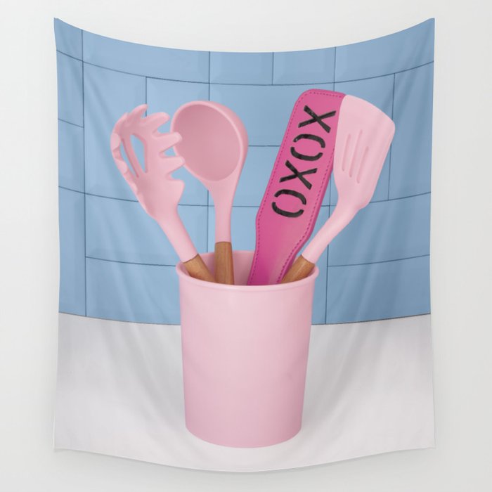 BDSM kitchenware Wall Tapestry