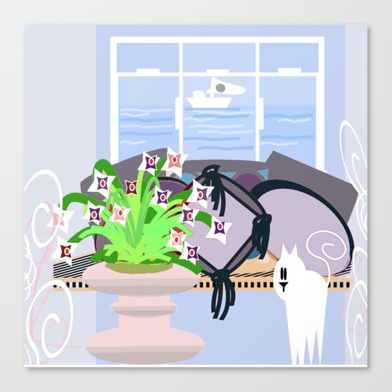 The Lilac room Canvas Print