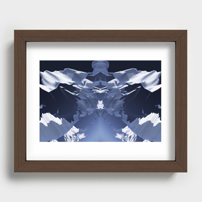 PAPER Recessed Framed Print