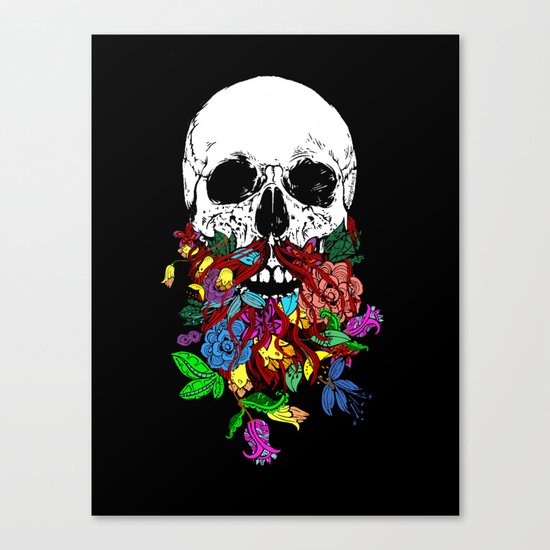 Beardtanical Canvas Print