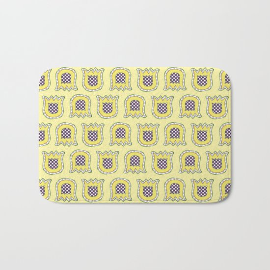 Topsy Turvy Tulips Bath Mat