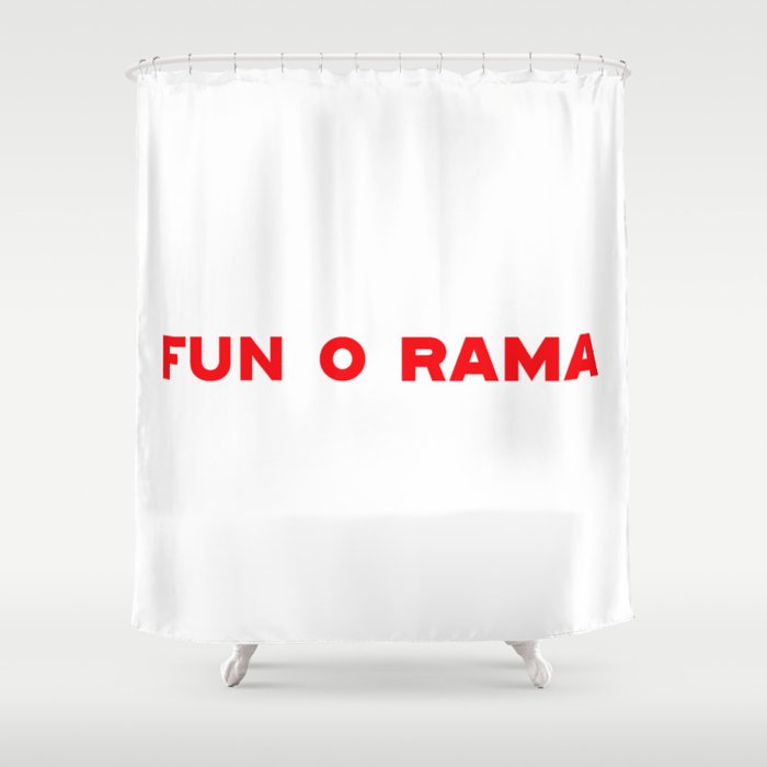 FUN O RAMA Shower Curtain