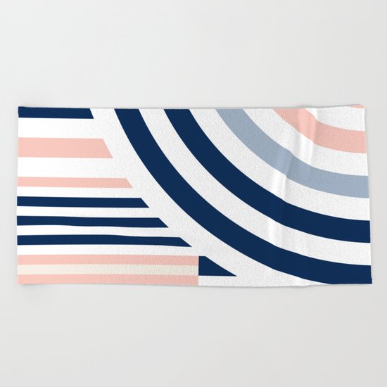 Connecting lines 3. Beach Towel