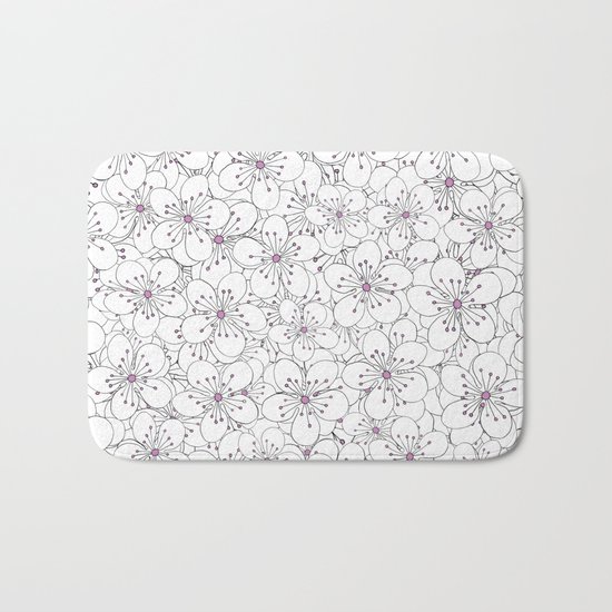 Cherry Blossom Pink - In Memory of Mackenzie Bath Mat