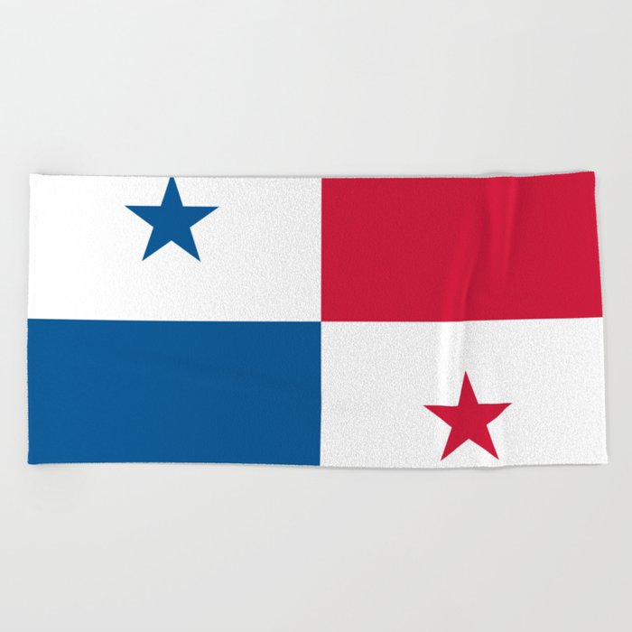 Panama Flag Beach Towel