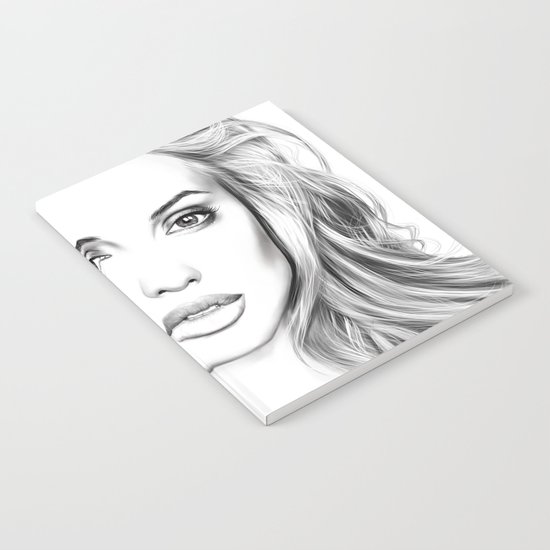 Angelina Jolie fanart Notebook