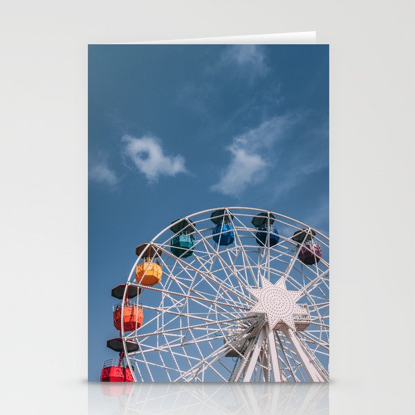 Colourful Ferry Wheel Stationery Cards