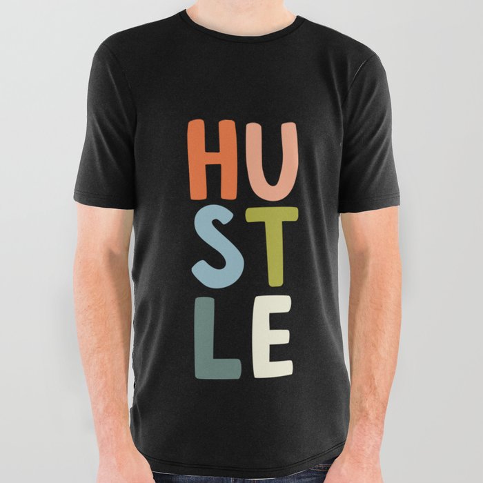 Pink black and white graphic tees discount