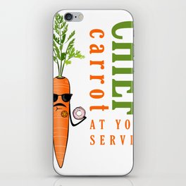 Chief Carrot iPhone Skin