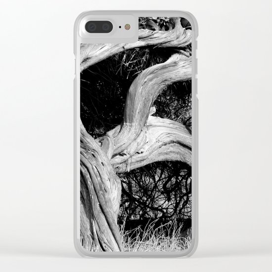 Crooked Clear iPhone Case