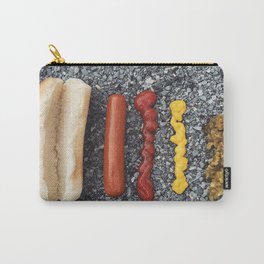 Deconstructed Hot Dog Carry-All Pouch