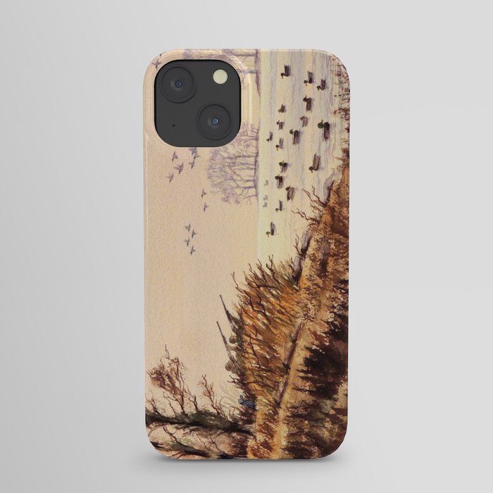 Duck Hunting Times iPhone Case