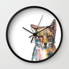 Coyote Wall Clock