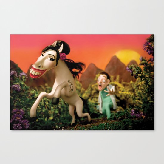 Amy Wildhorse Canvas Print