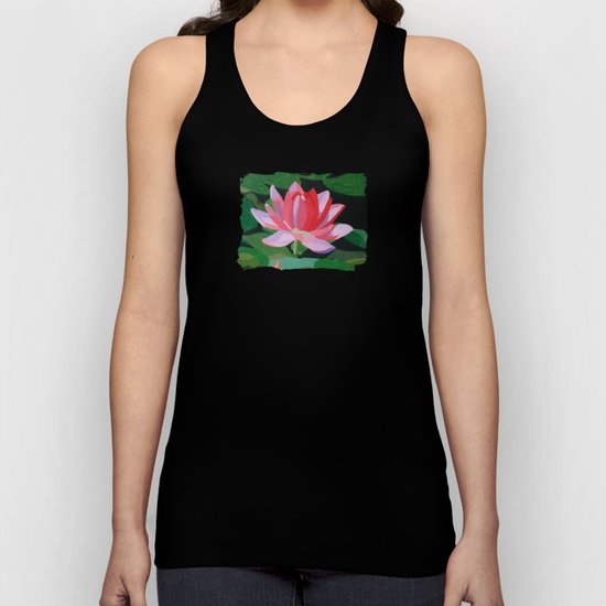 Water Lily Unisex Tank Top