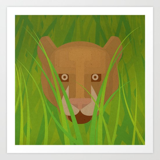 The Paper Forest #1 Art Print