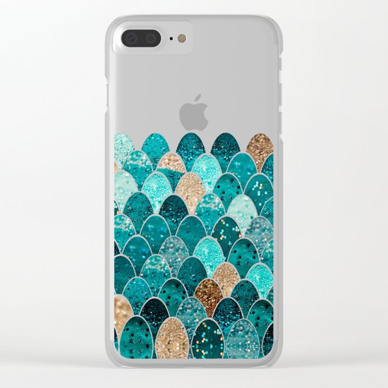 REALLY MERMAID Clear iPhone Case