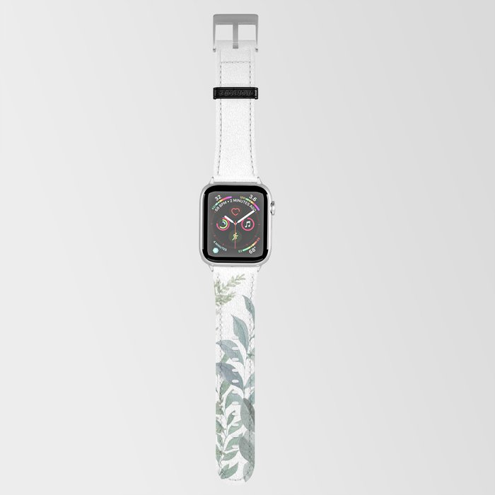 Greenery and Eucalyptus Apple Watch Band
