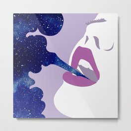 Starry Haze Metal Print