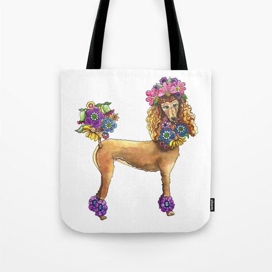Poodle Dee Doo Tote Bag