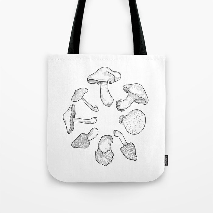 Mushroom Roulette Tote Bag