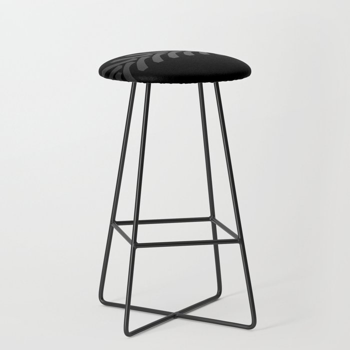 Black Tyre Marks Bar Stool