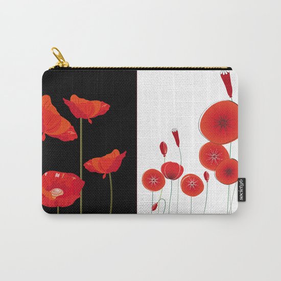 Graceful poppies Carry-All Pouch