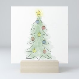 Christmas Tree Mini Art Print
