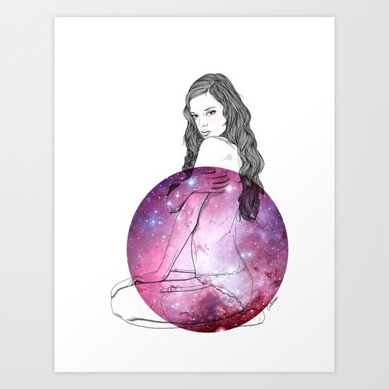We Are All Made of Stardust #3 Art Print
