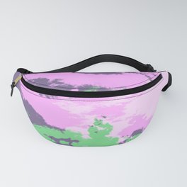 Colorful Abstract Decorative Bohemian Style Pattern - Parana Fanny Pack
