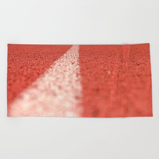 Track Line Beach Towel