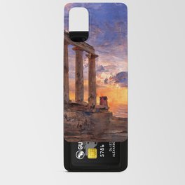 Greek Temple by the Sea Android Card Case