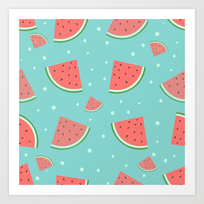 Summermelon  Art Print