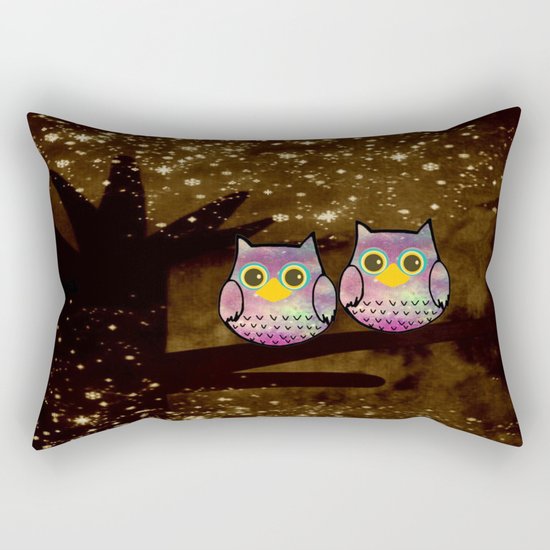 owl-146 Rectangular Pillow