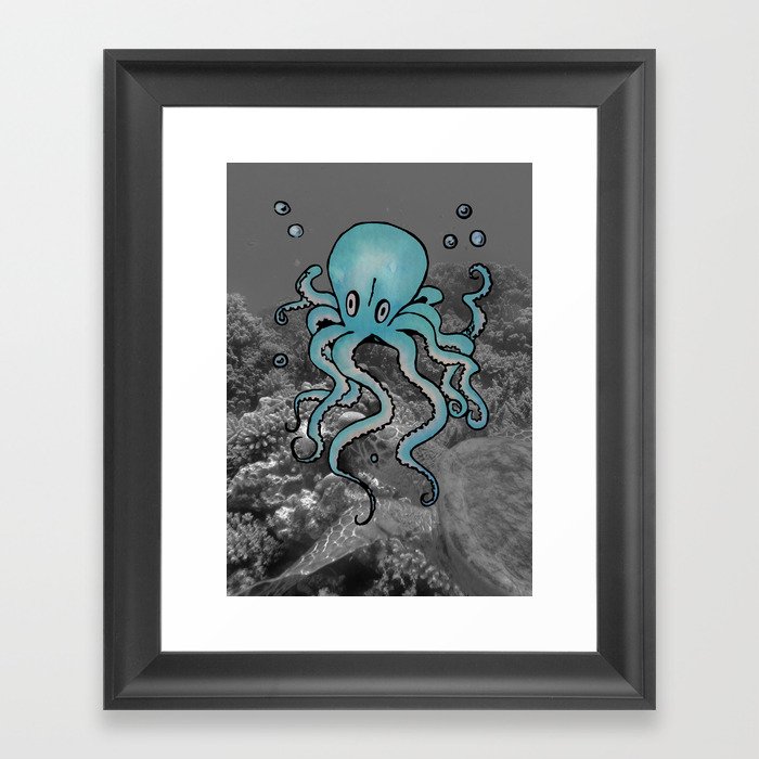 Octopus  Framed Art Print