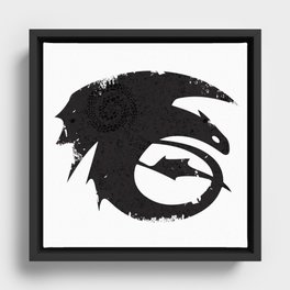 How to train your dragon  Framed Canvas