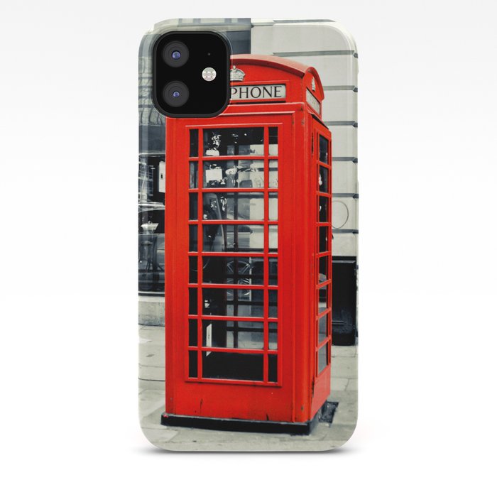 British Telephone Booth iPhone Case