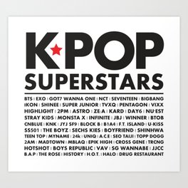 got7 art prints to match any home s decor society6