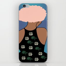 Woman At The Meadow 02 iPhone Skin