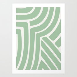 Abstract Stripes XXXVII Art Print