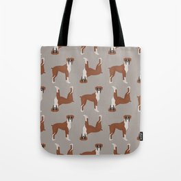 Boxer Dog Pattern Tote Bag