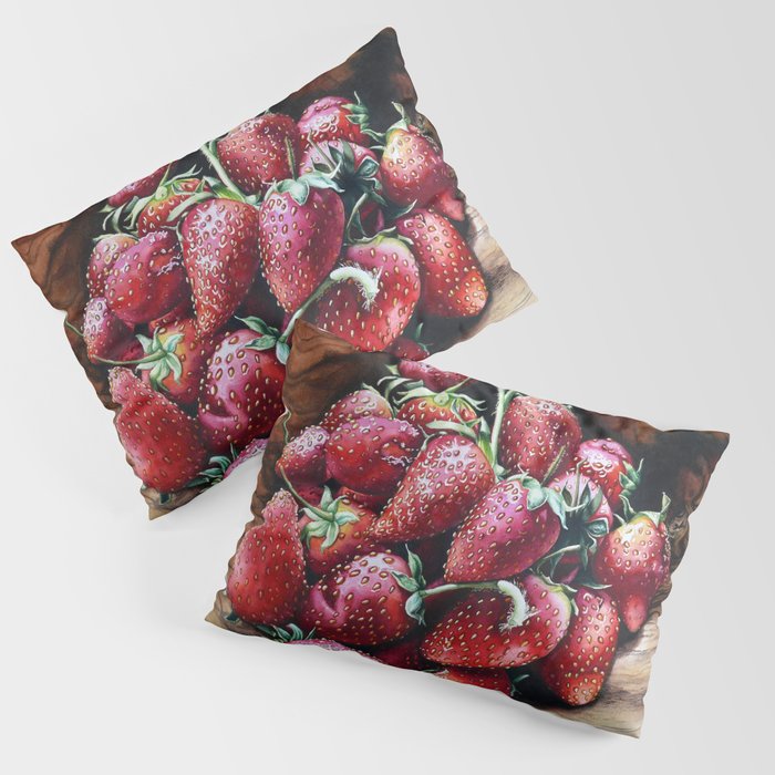Swaziland Strawberries Pillow Sham