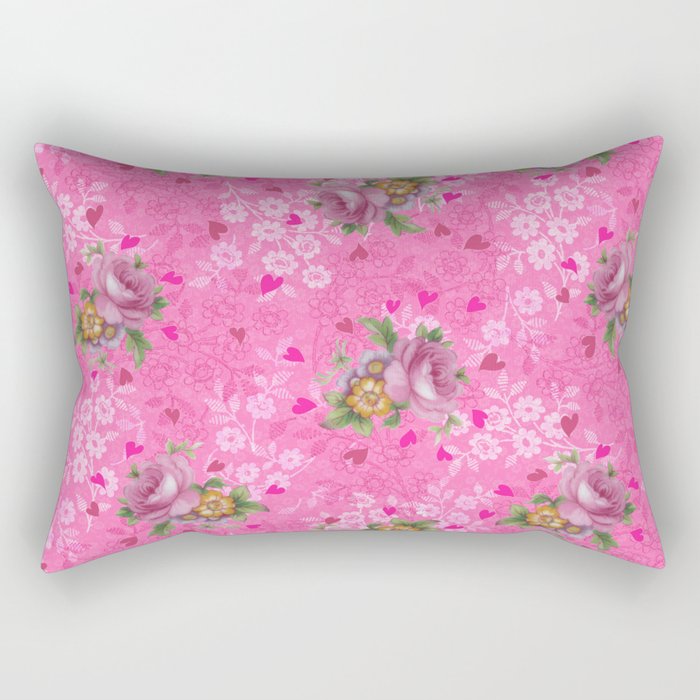 lace valentine Rectangular Pillow