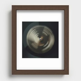 Vinyl Portrait - Eddie Recessed Framed Print