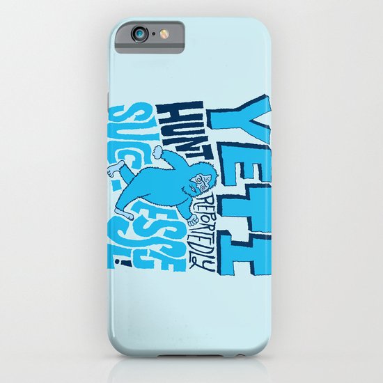Successful Yeti Hunt iPhone & iPod Case