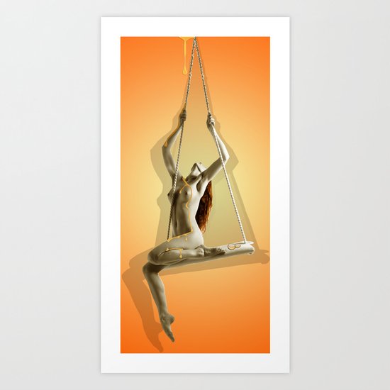HoneyDrops Art Print