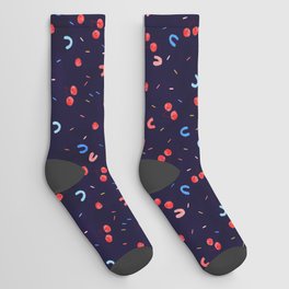 Cherry Sprinkles_Dark Socks